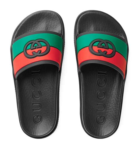 little boy gucci slides|Gucci Kids Slides & Sandals for Boys .